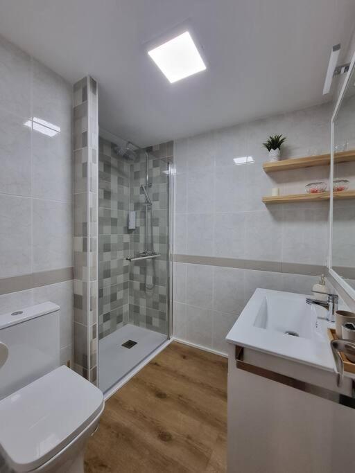 Aguadulce, Apto Santa Monica 2 Hab Con Terraza, Aire, Wifi, A 5 Min De La Playa Aguadulce  Dış mekan fotoğraf